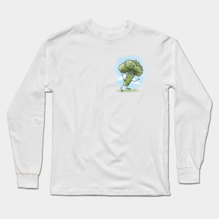 Happy broccoli Long Sleeve T-Shirt